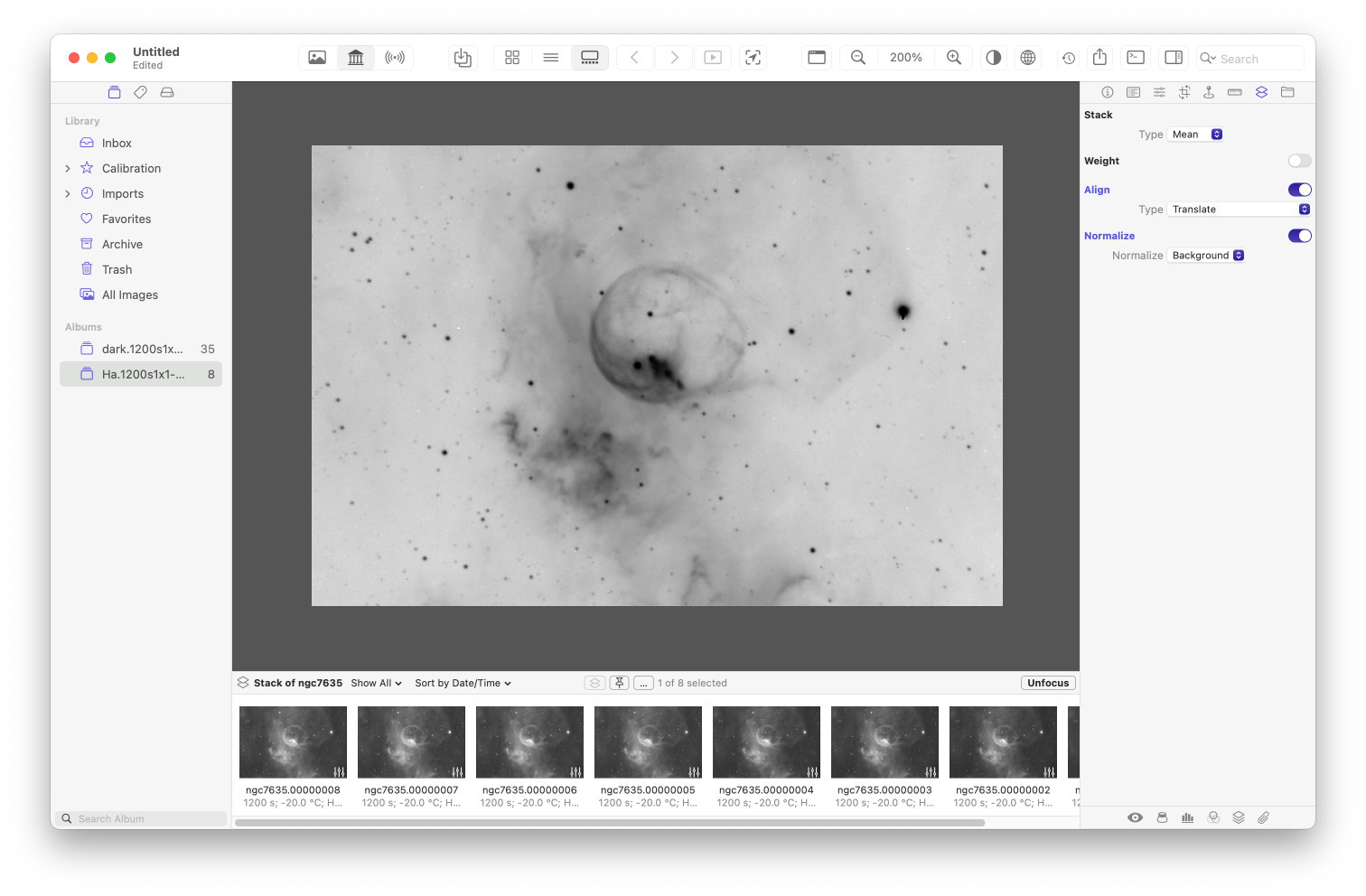 Calibrate, Stack & Process